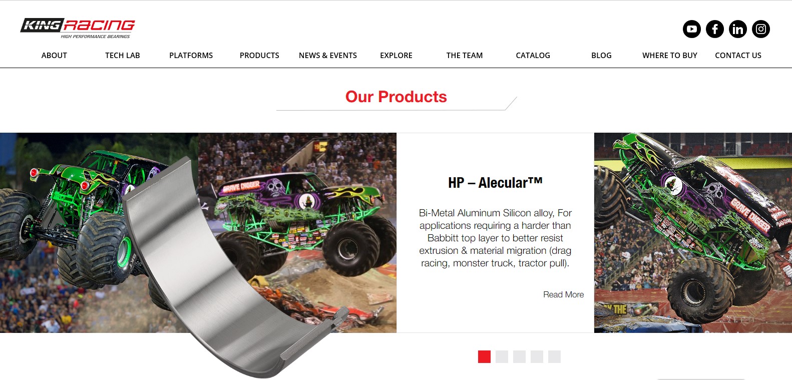 King Engine Bearings Launches New Racing Website | THE SHOP