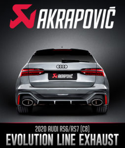 Akrapovič Audi RS 6, RS 7 Evolution Line Titanium Exhaust Now Available at Turn 14 Distribution | THE SHOP