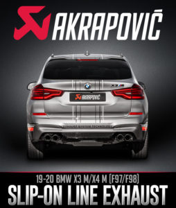 Akrapovič BMW X3, X4 Slip-On Race Line Exhaust & Link Pipes Now Available at Turn 14 Distribution | THE SHOP