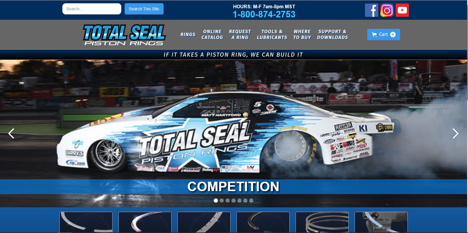 Total Seal Piston Rings Reveals New Website | THE SHOP
