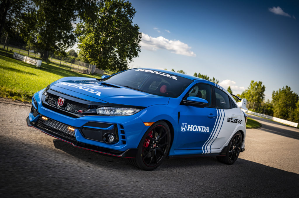 Honda Unveils Civic Type R Pace Car | THE SHOP