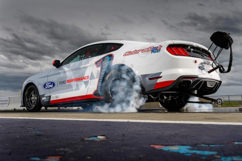 Electric, V8 Mustang Cobra Jets to Race Head-to-Head | THE SHOP