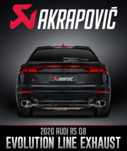 Turn 14 Distribution Adds Akrapovič Audi RS Q8 (4M) Evolution Line Titanium Exhaust | THE SHOP