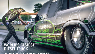 Hot Shot’s Secret’s Firepunk Diesel S-10 Sets New World Record | THE SHOP