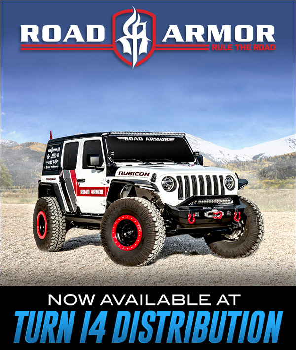 Turn 14 Distribution Adds Road Armor to Line Card | THE SHOP