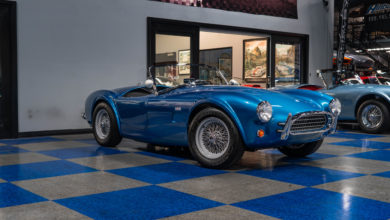 Superformance Donates MKII Slab Side to Petersen Museum Gala | THE SHOP