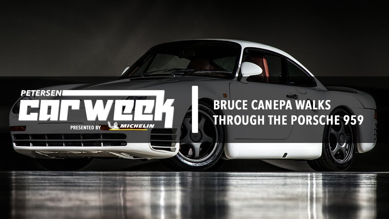 Bruce Canepa Walks Through the Porsche 959 | THE SHOP