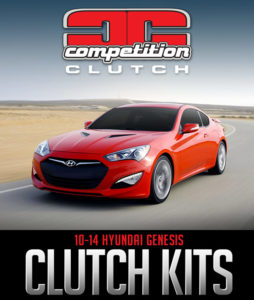 Competition Clutch Kits for 2010-'14 Hyundai Genesis Now Available at Turn 14 Distribution | THE SHOP