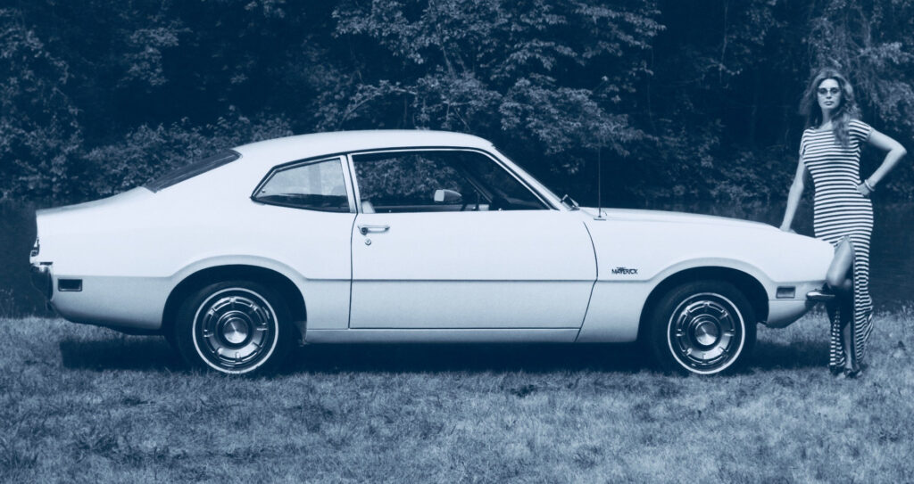 1971 ford maverick 4 door