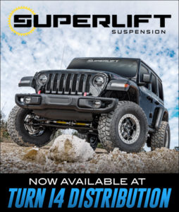 Turn 14 Distribution Adds Superlift Suspension to Line Card | THE SHOP