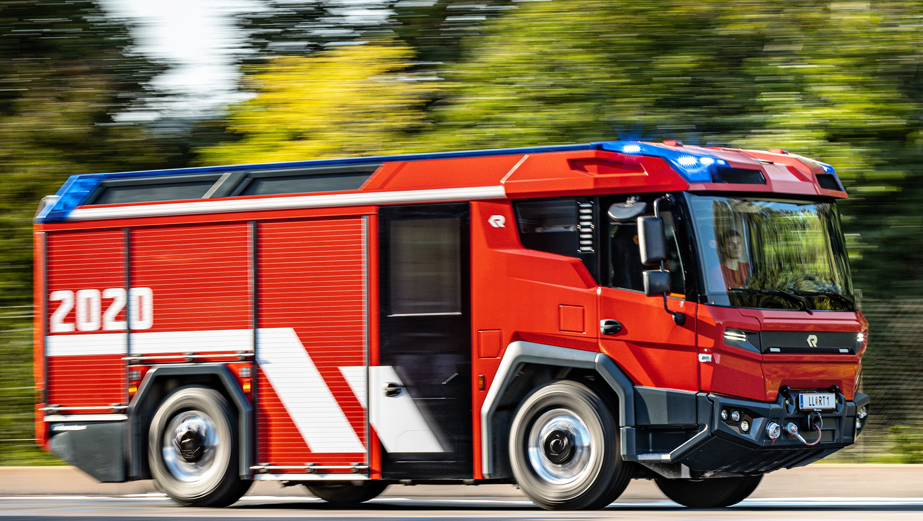 Volvo Delivers First ElectricPowered Fire Truck THE SHOP