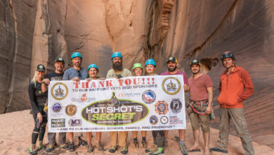 Hot Shot’s Secret Sponsors Waypoint Vets Utah Canyoneering Adventure | THE SHOP
