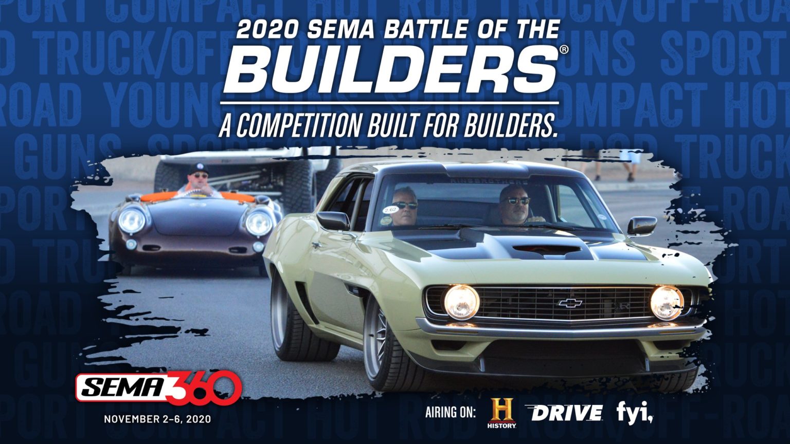 SEMA Reveals Battle of the Builders Top 40 THE SHOP