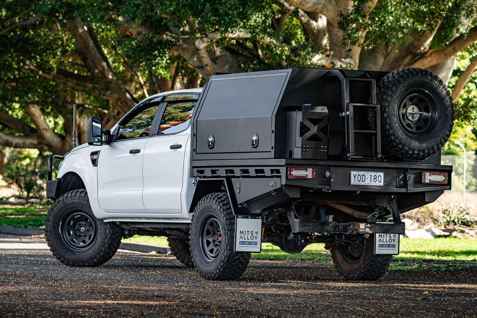 Mule Expedition Outfitters Partners with MITs Alloy Flatbed Trays and Canopies | THE SHOP