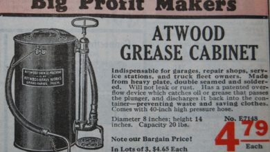 Vintage Shop Equipment: Attwood Grease Cabinet | THE SHOP