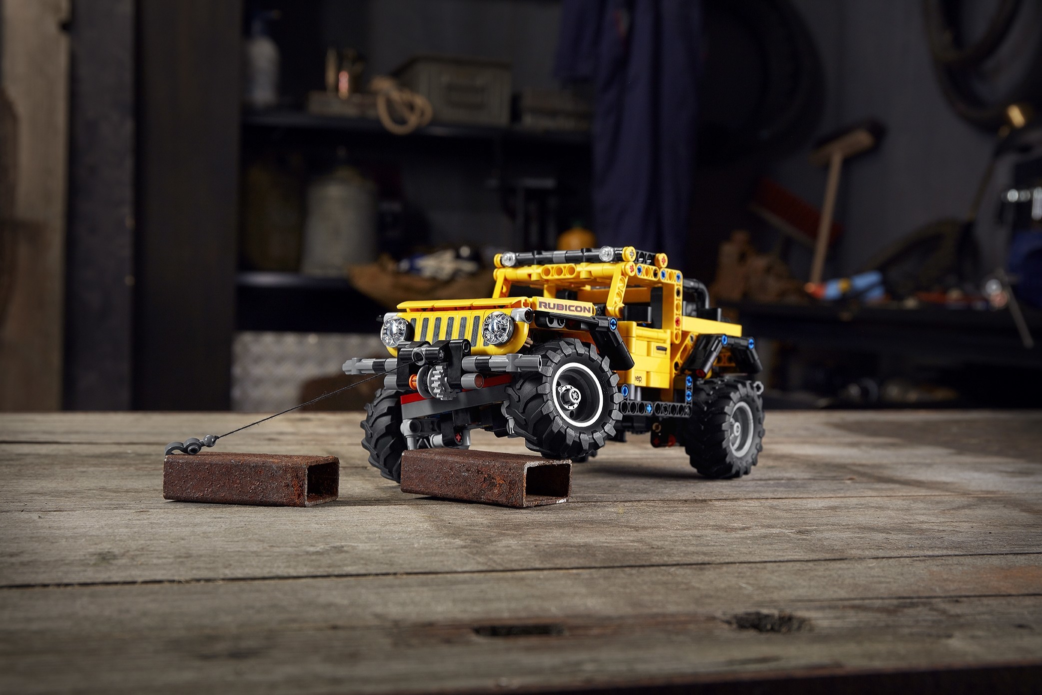 Lego Jeep Wrangler Crawling