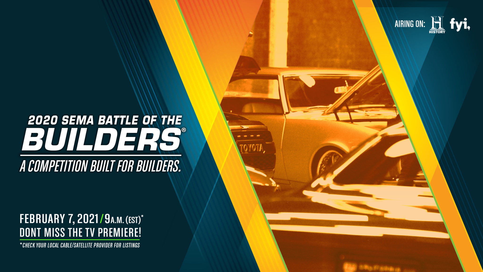 ‘SEMA Battle of the Builders’ Special Set to Premiere THE SHOP