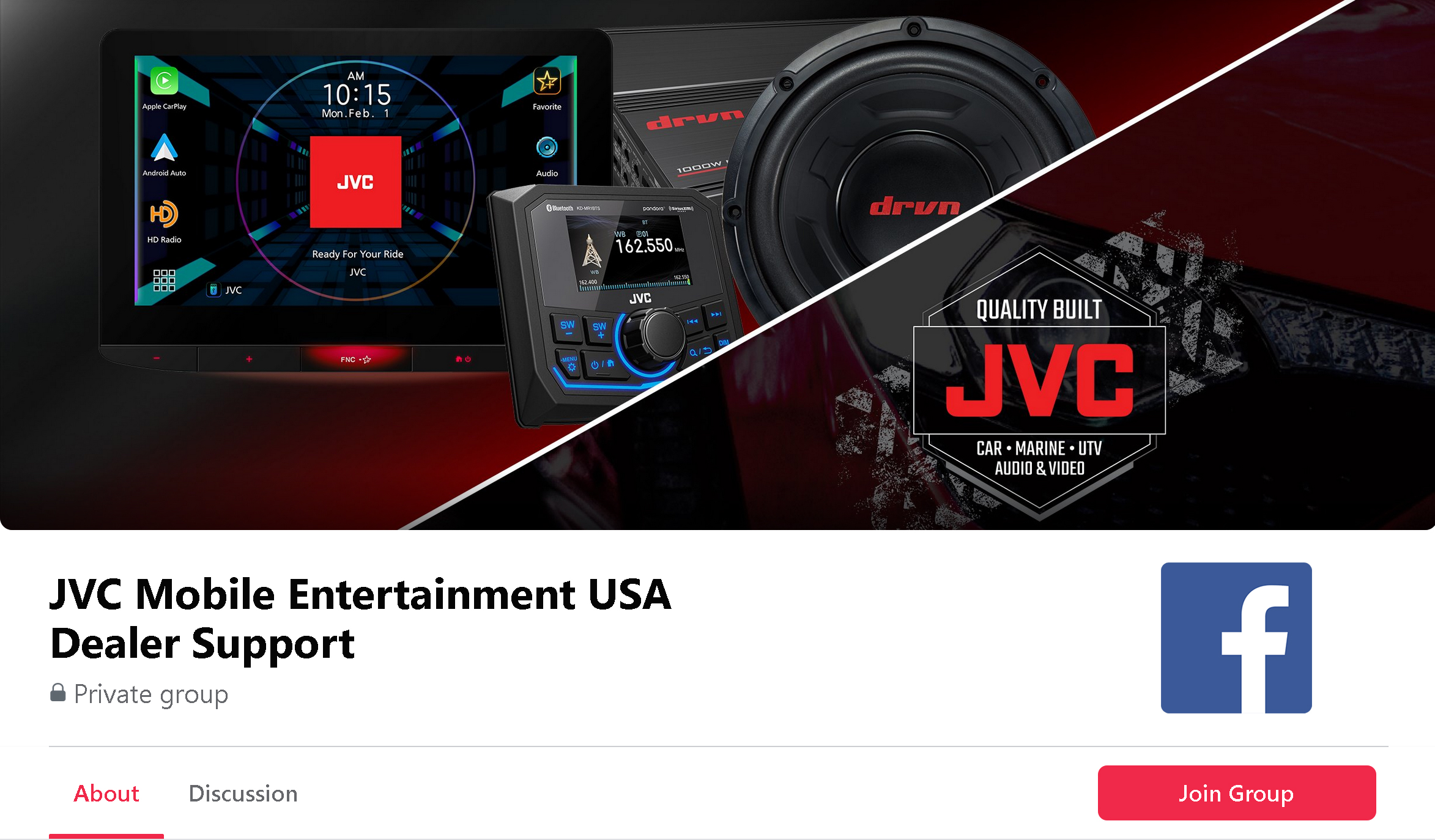 JVC Mobile Entertainment Launches Dealer Support Facebook Group | THE SHOP
