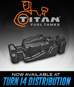 Turn 14 Distribution Adds TITAN Fuel Tanks to Line Card | THE SHOP