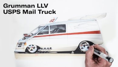 Chip Foose ‘Hot-Rods’ a Mail Truck | THE SHOP