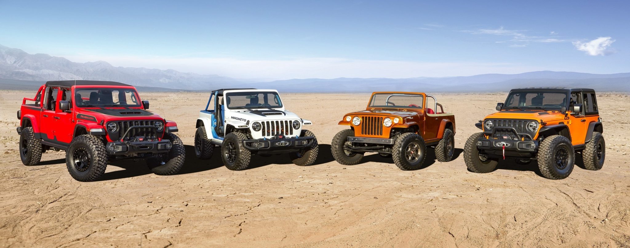 Jeep Unveils Easter Jeep Safari Concept Vehicles THE SHOP