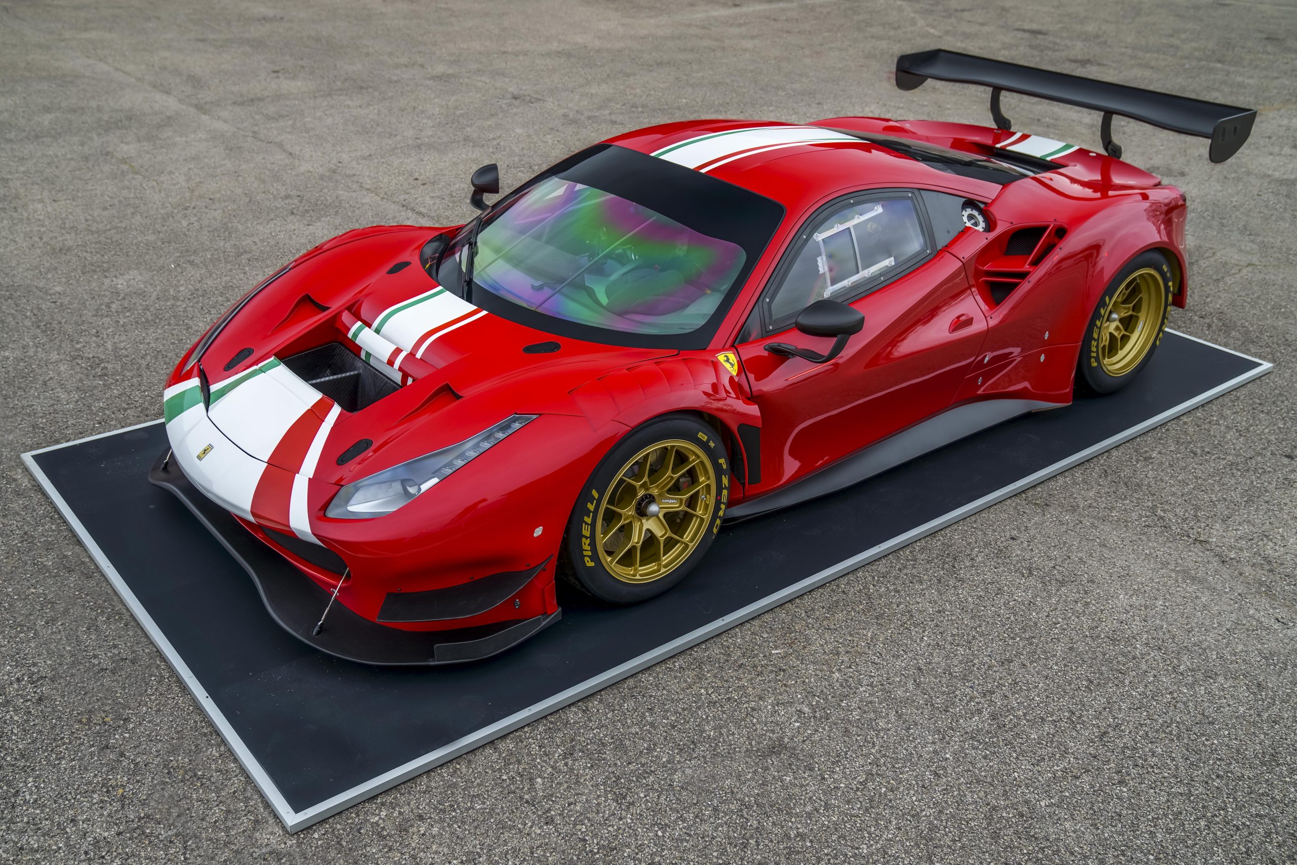 Pirelli GT3 Tire Selected for Ferrari 488 GT Modificata | THE SHOP