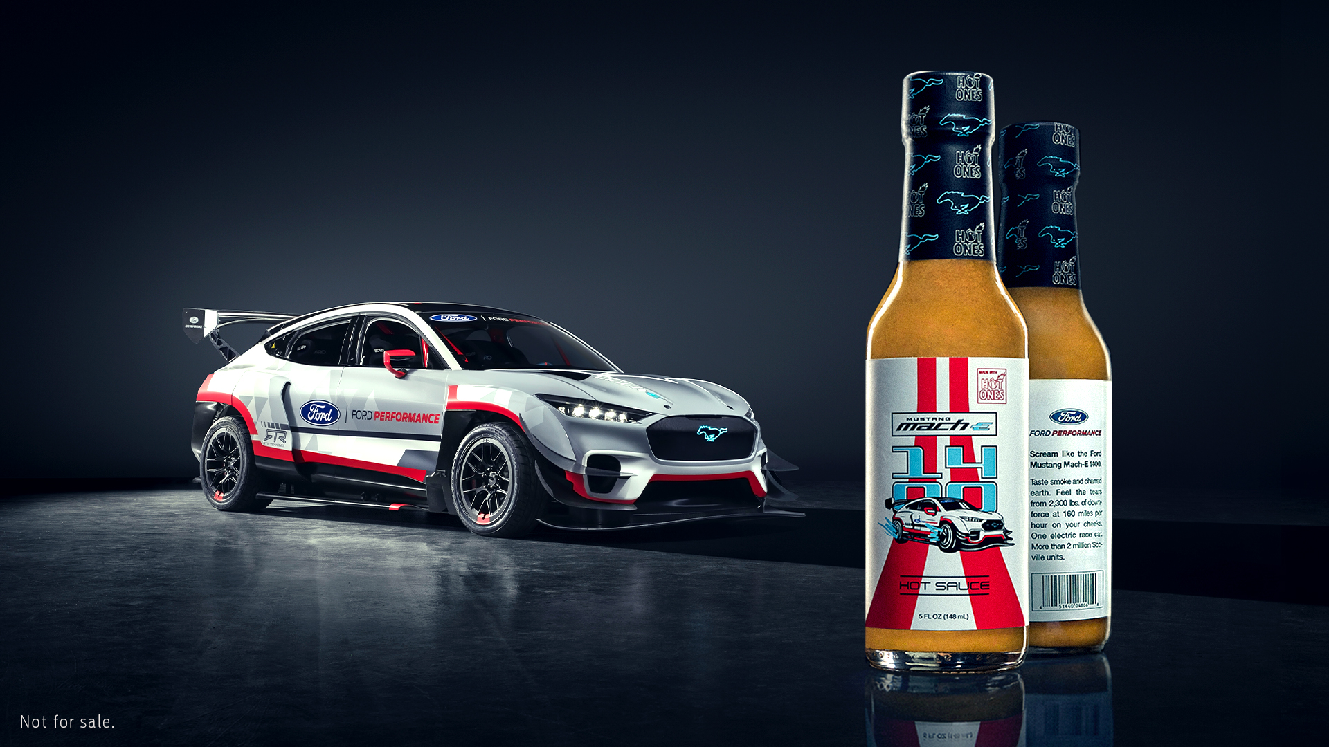 Ford Creates Mustang Mach-E 1400-Inspired Hot Sauce | THE SHOP