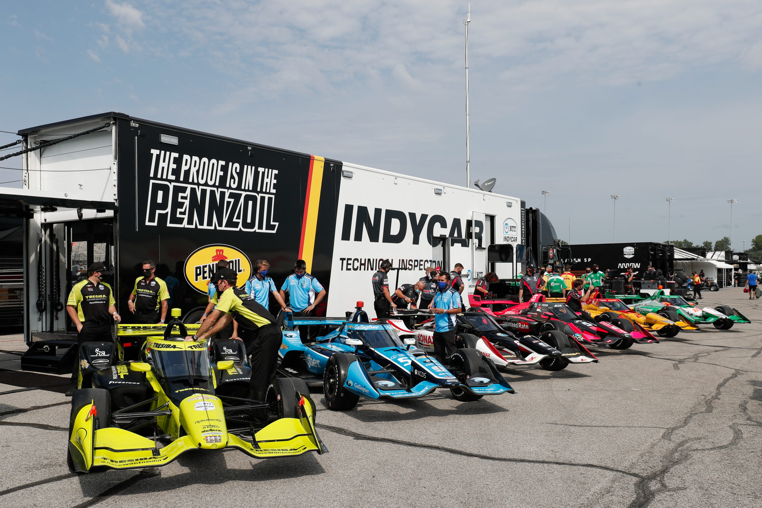 Pennzoil Named Official Motor Oil of INDYCAR | THE SHOP