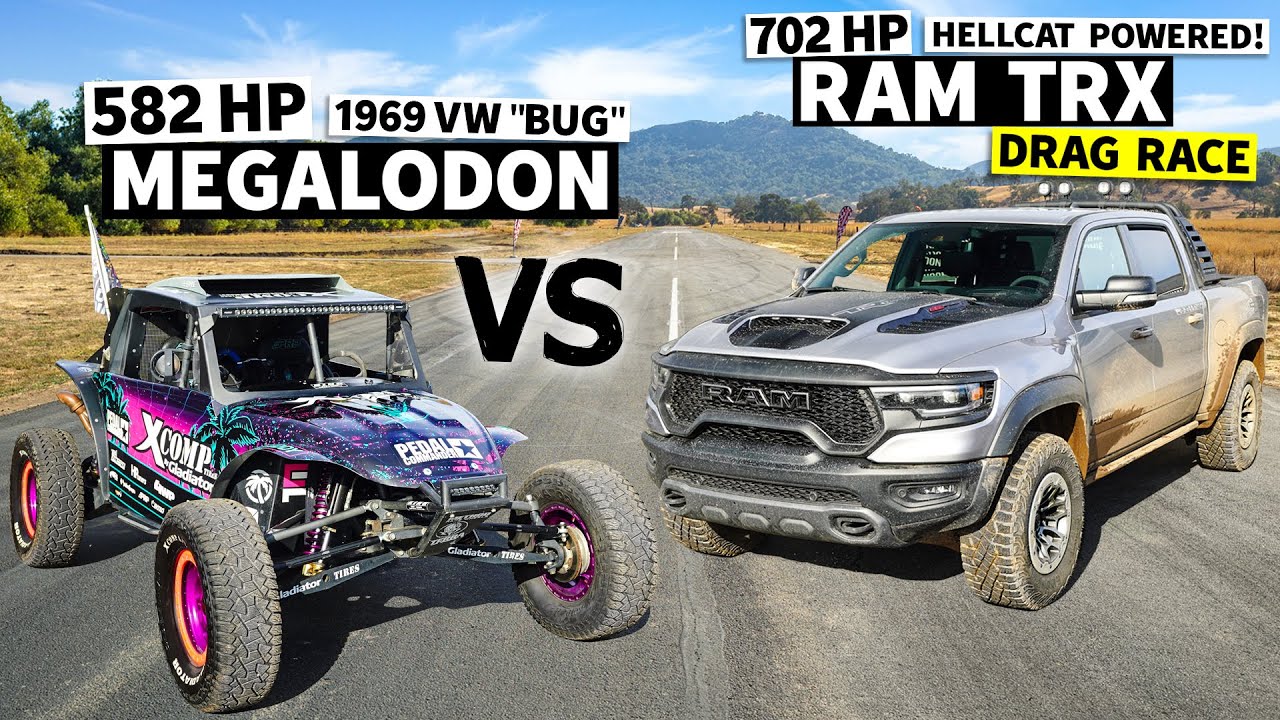 Hoonigan Puts Ram 1500 TRX to the Test | THE SHOP