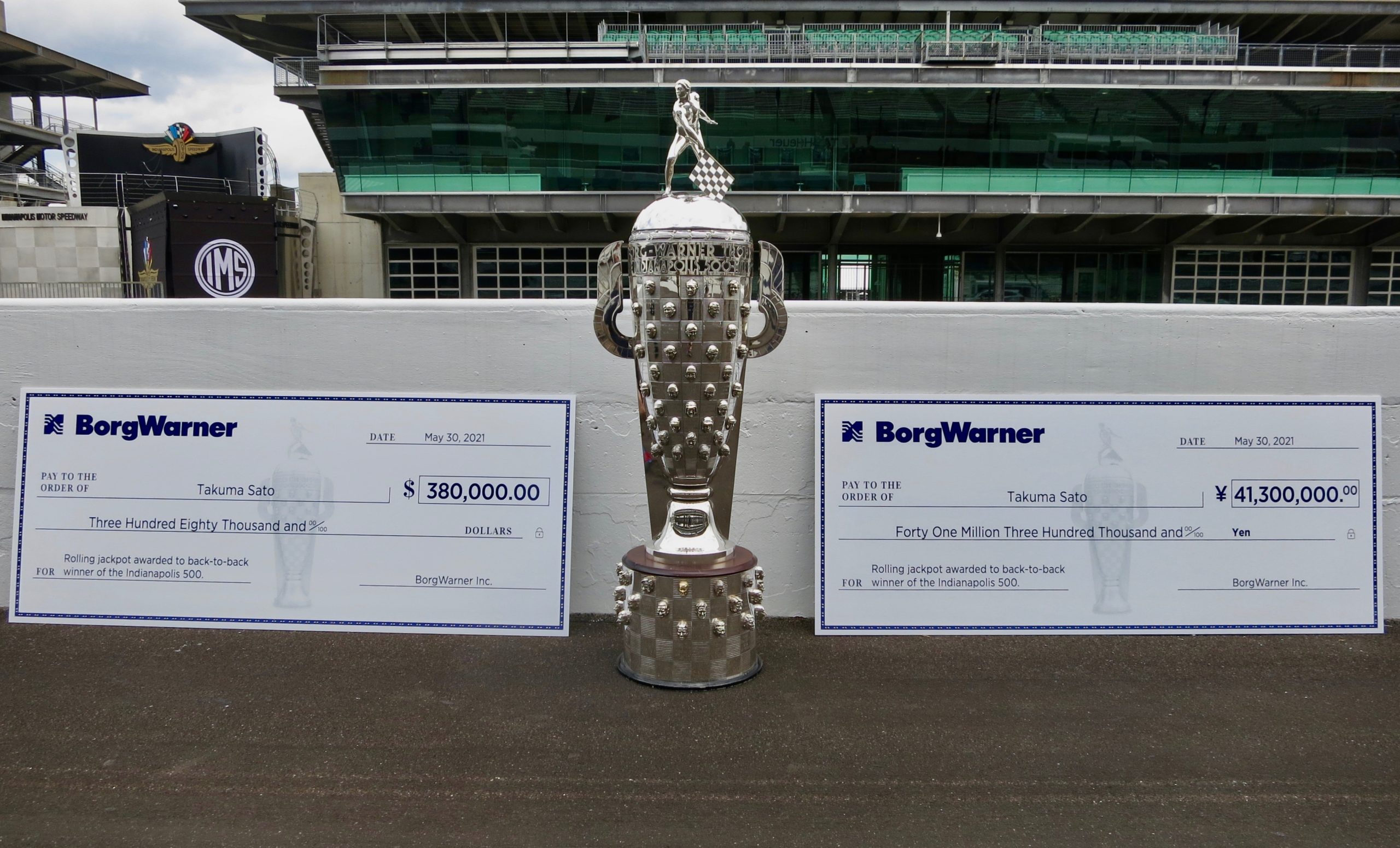 BorgWarner Increases Rolling Jackpot for Back-to-Back Indy 500 Winners | THE SHOP