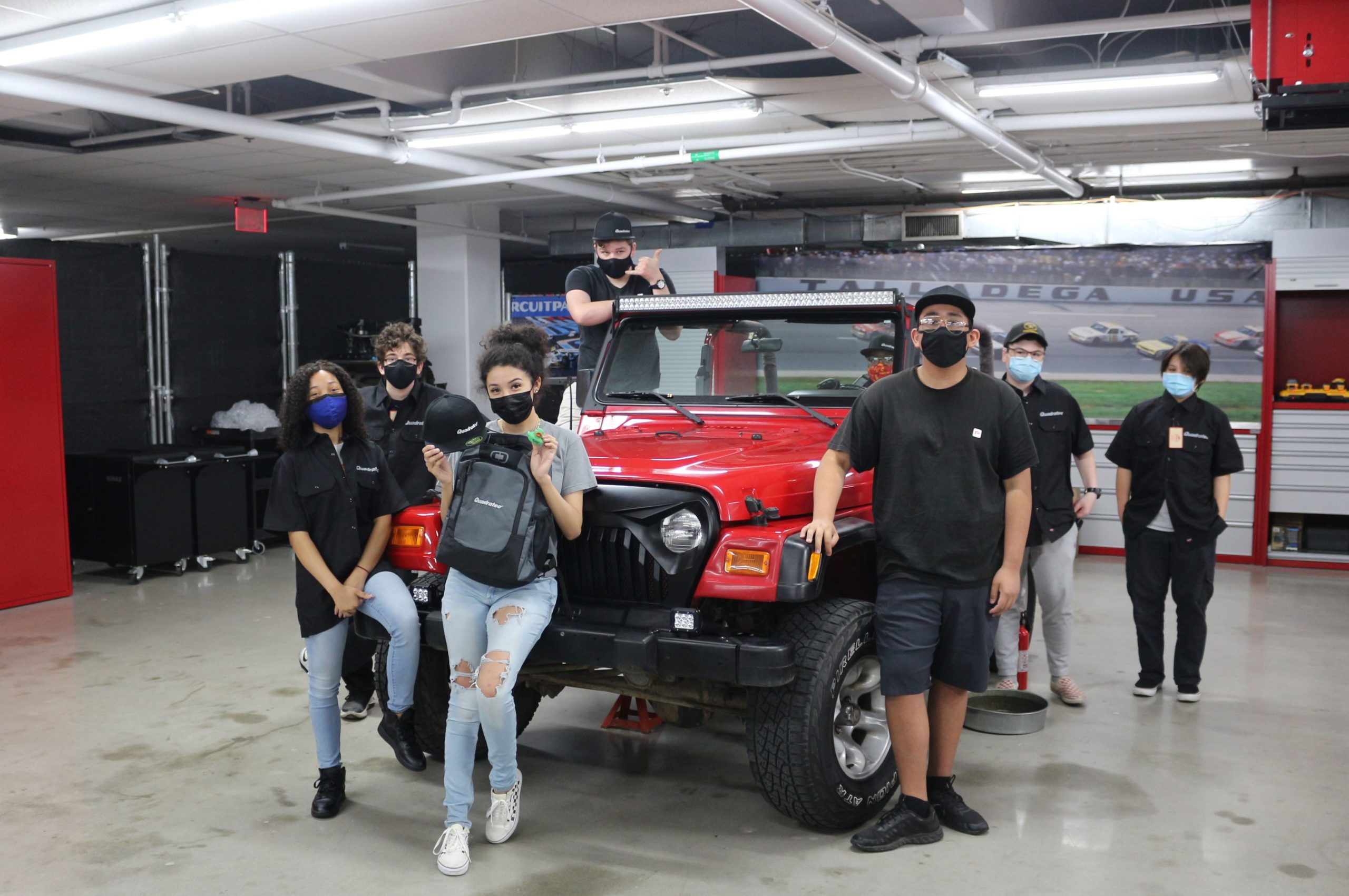 Petersen Museum Students Continue Jeep Build | THE SHOP