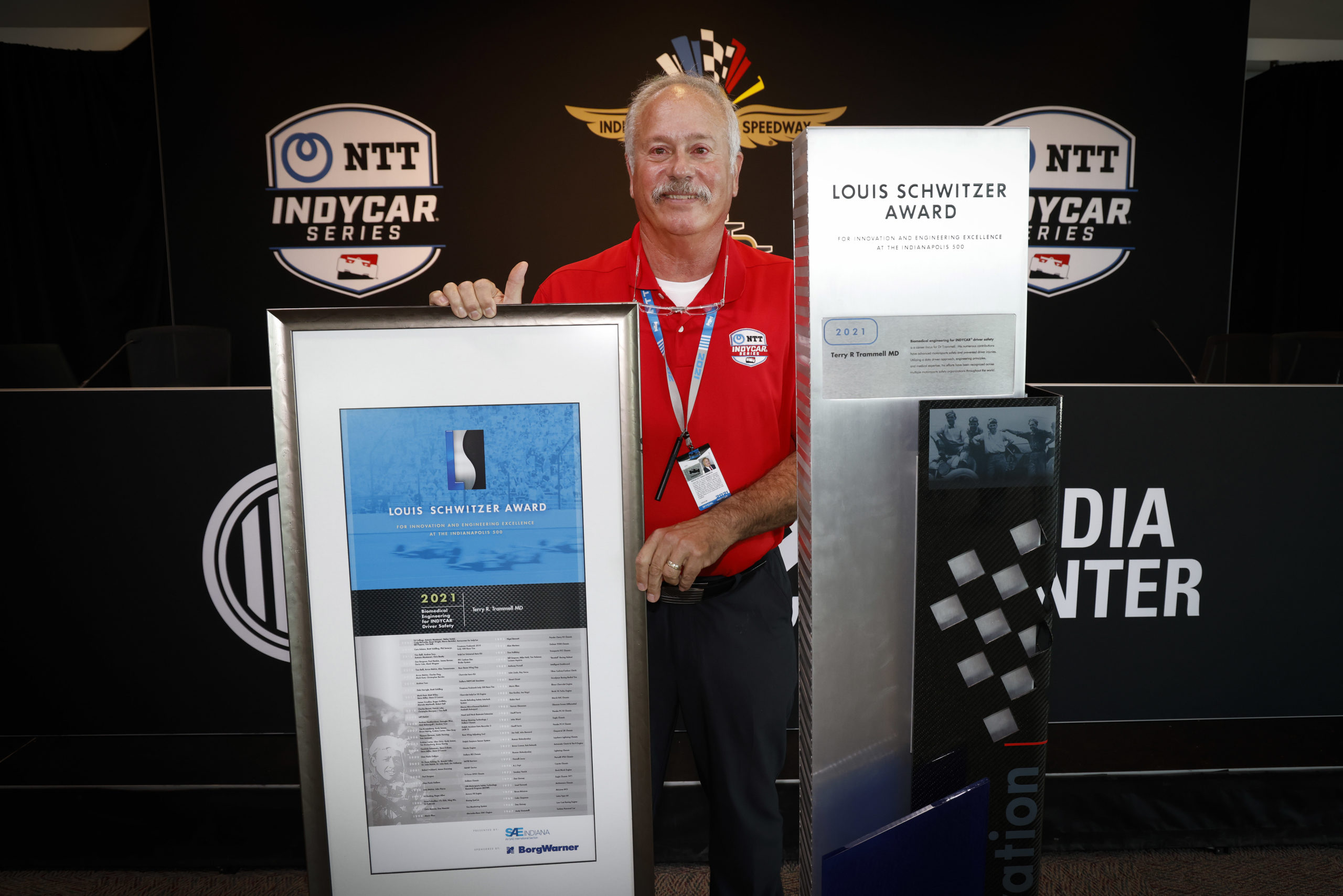 IndyCar’s Terry Trammell Wins Louis Schwitzer Award for Racing Safety Developments | THE SHOP