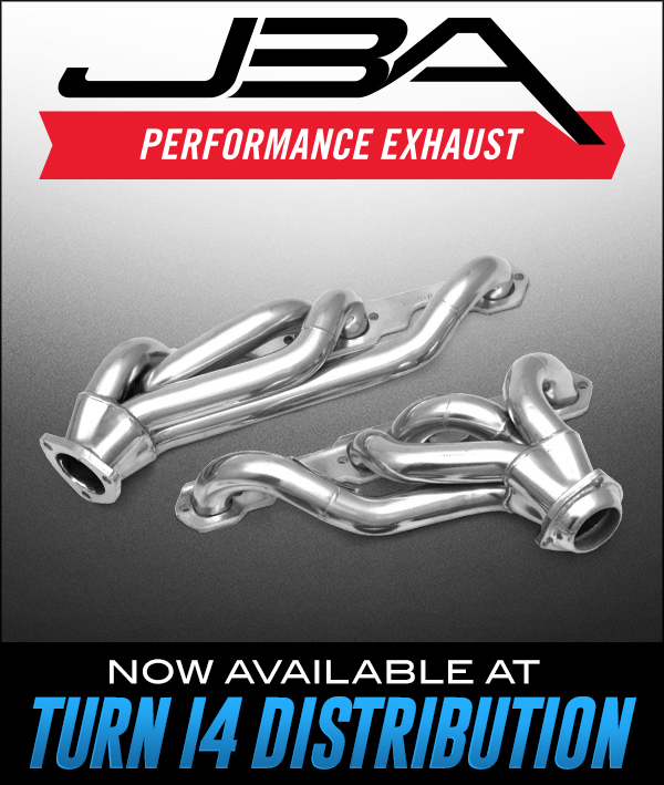 Turn 14 Distribution Adds JBA Performance Exhaust to Line Card | THE SHOP