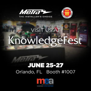 Metra Electronics to Host Installer Training Sessions at KnowledgeFest | THE SHOP