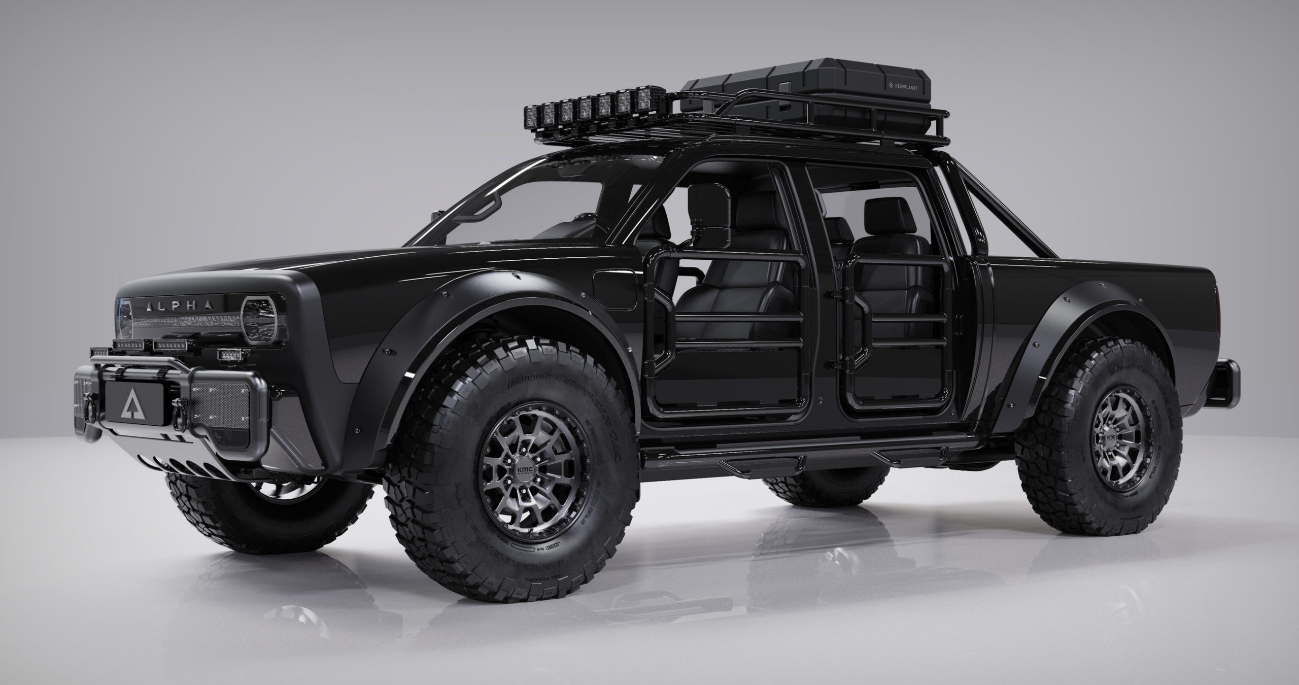 Alpha Motor Corporation SUPERWOLF Pickup Outfitted for Adventure | THE SHOP