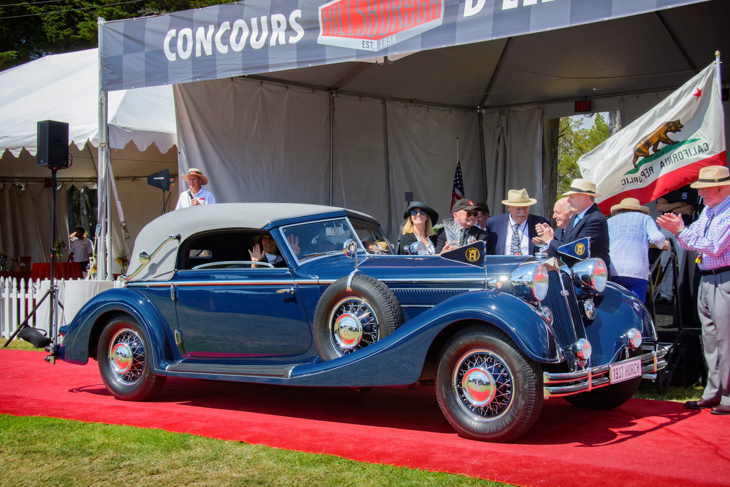 1937 Horch 853 Sport Cabriolet Earns ‘Best of Show’ Award at Hillsborough Concours | THE SHOP