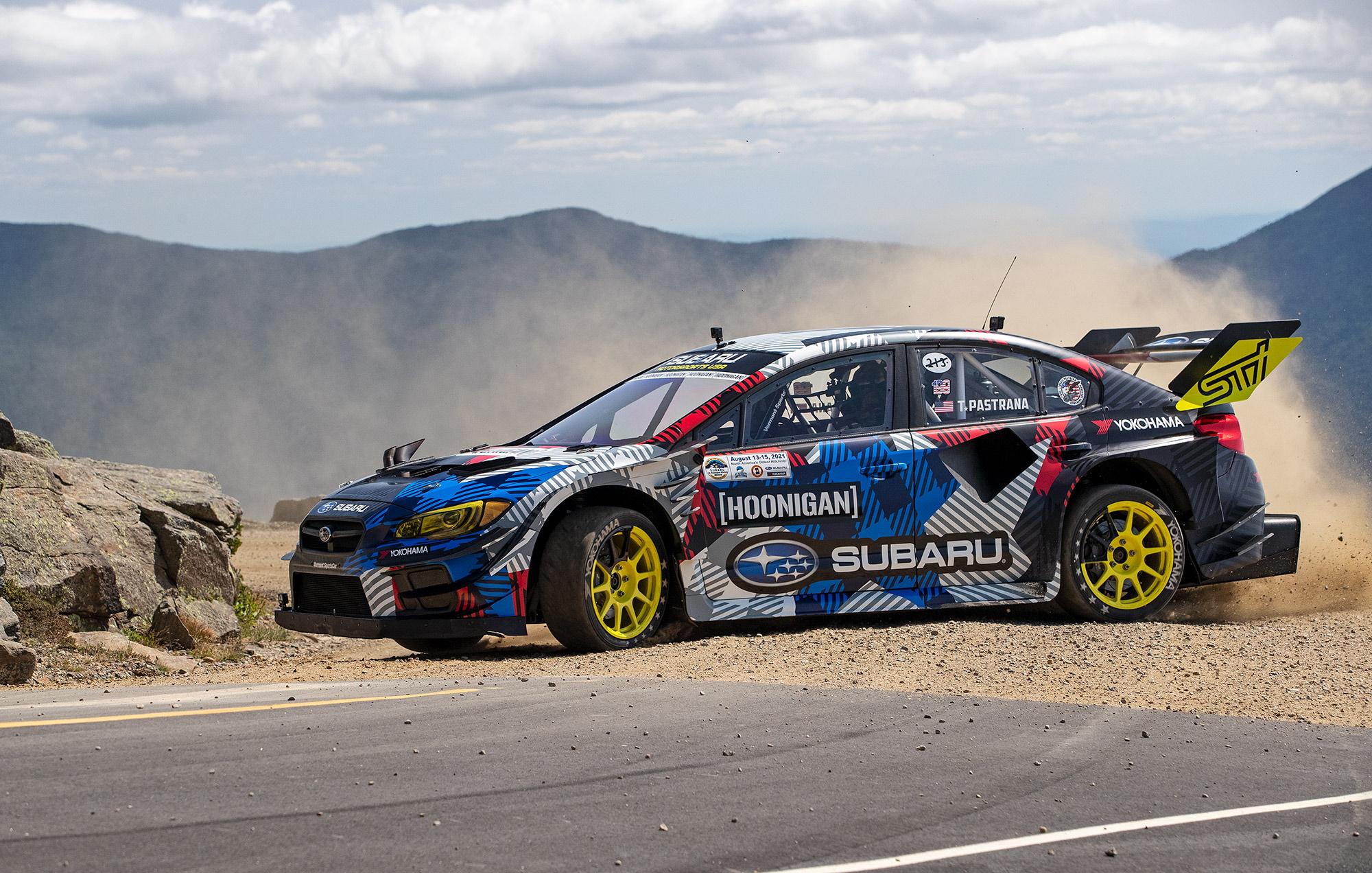 Yokohama Tire-Sponsored Pastrana Rides ADVAN Tires to Mt. Washington Hillclimb Record | THE SHOP