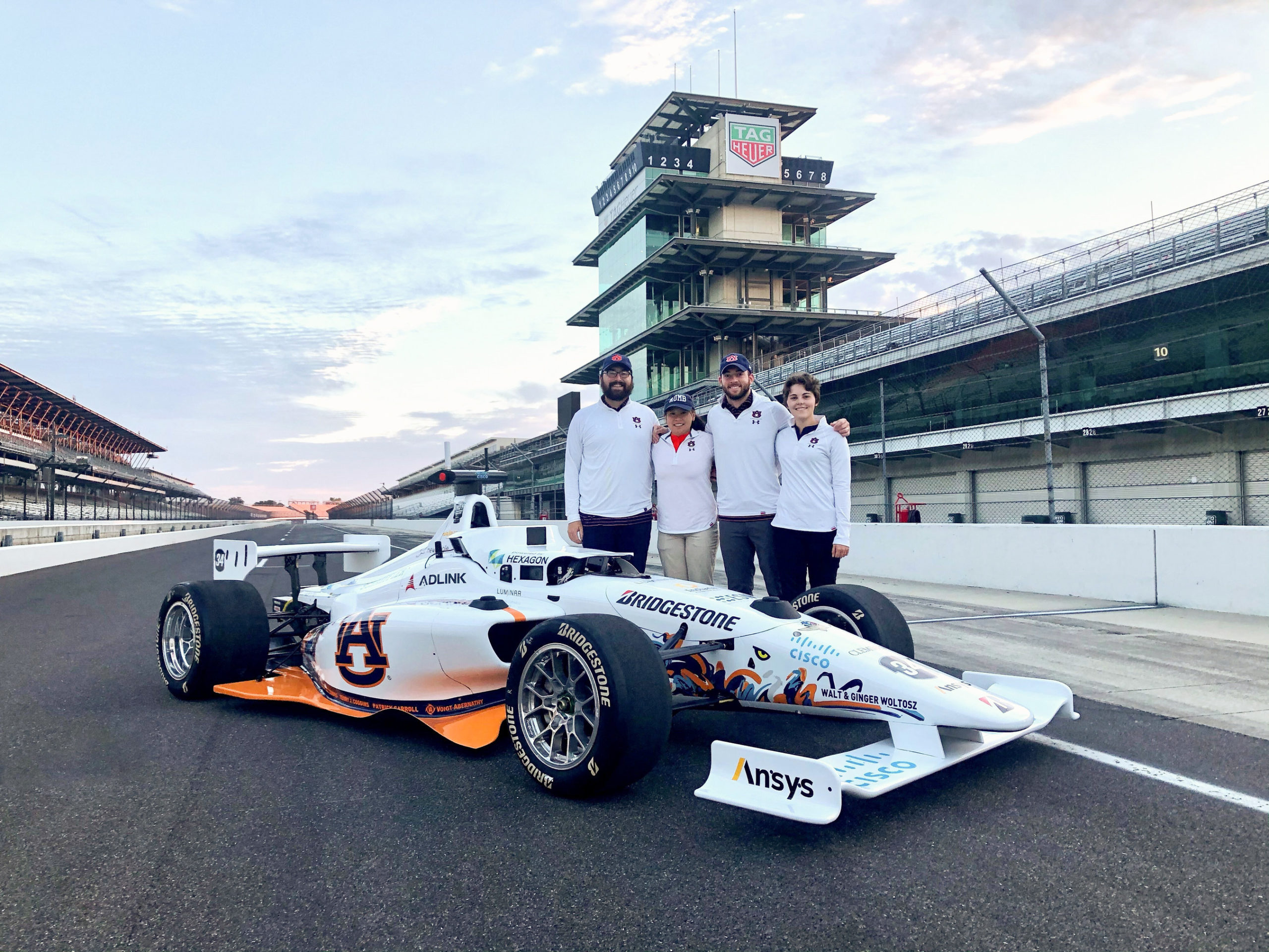 Auburn University’s Autonomous Racecar Takes First Laps at Indianapolis Motor Speedway | THE SHOP