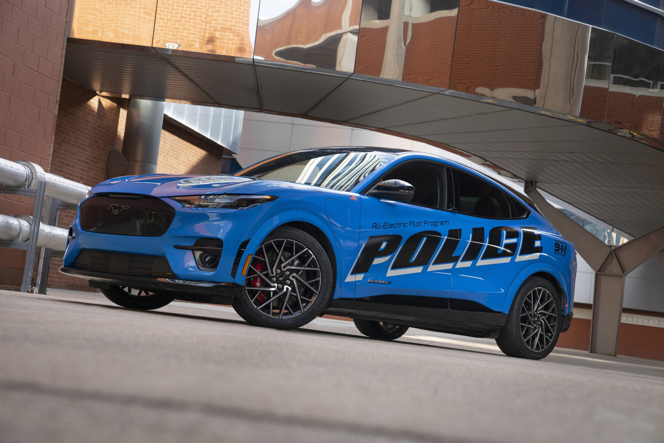 Ford Developing All-Electric Law Enforcement Vehicles | THE SHOP