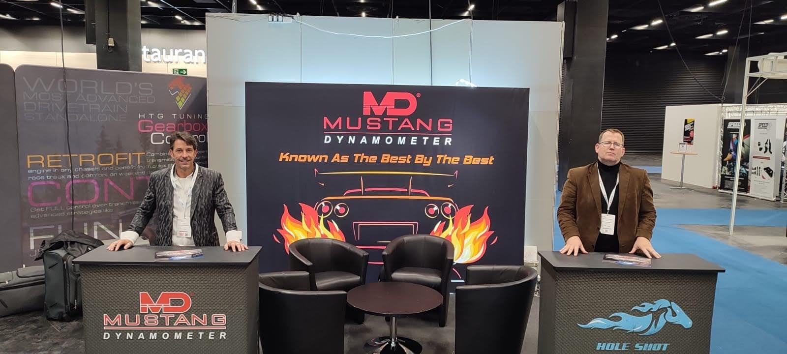 Mustang Dynamometer Exhibits at German Motorsport Expo | THE SHOP