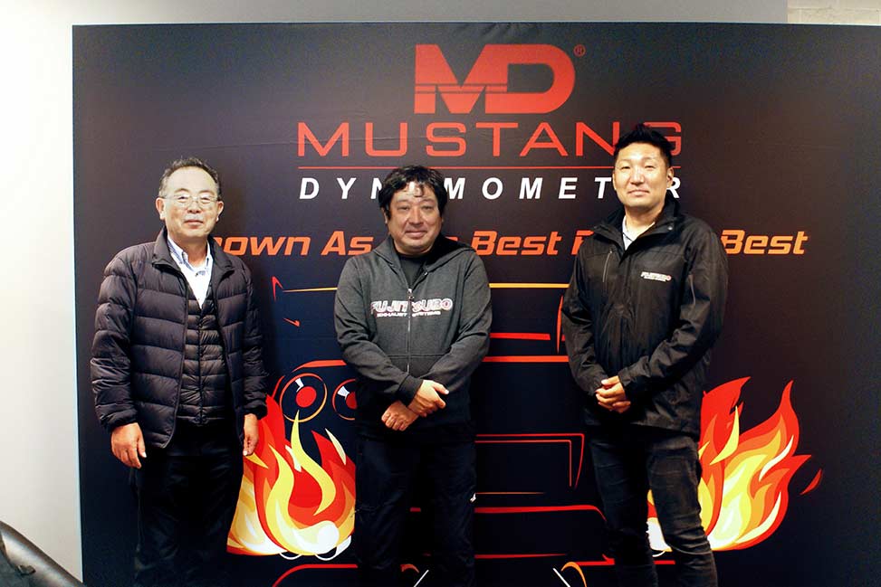 Japanese Mustang Dynamometer Sales and Service Rep Visits Ohio Headquarters | THE SHOP