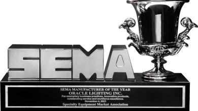 Oracle Lighting Awarded SEMA 2021 Manufacturer of the Year | THE SHOP