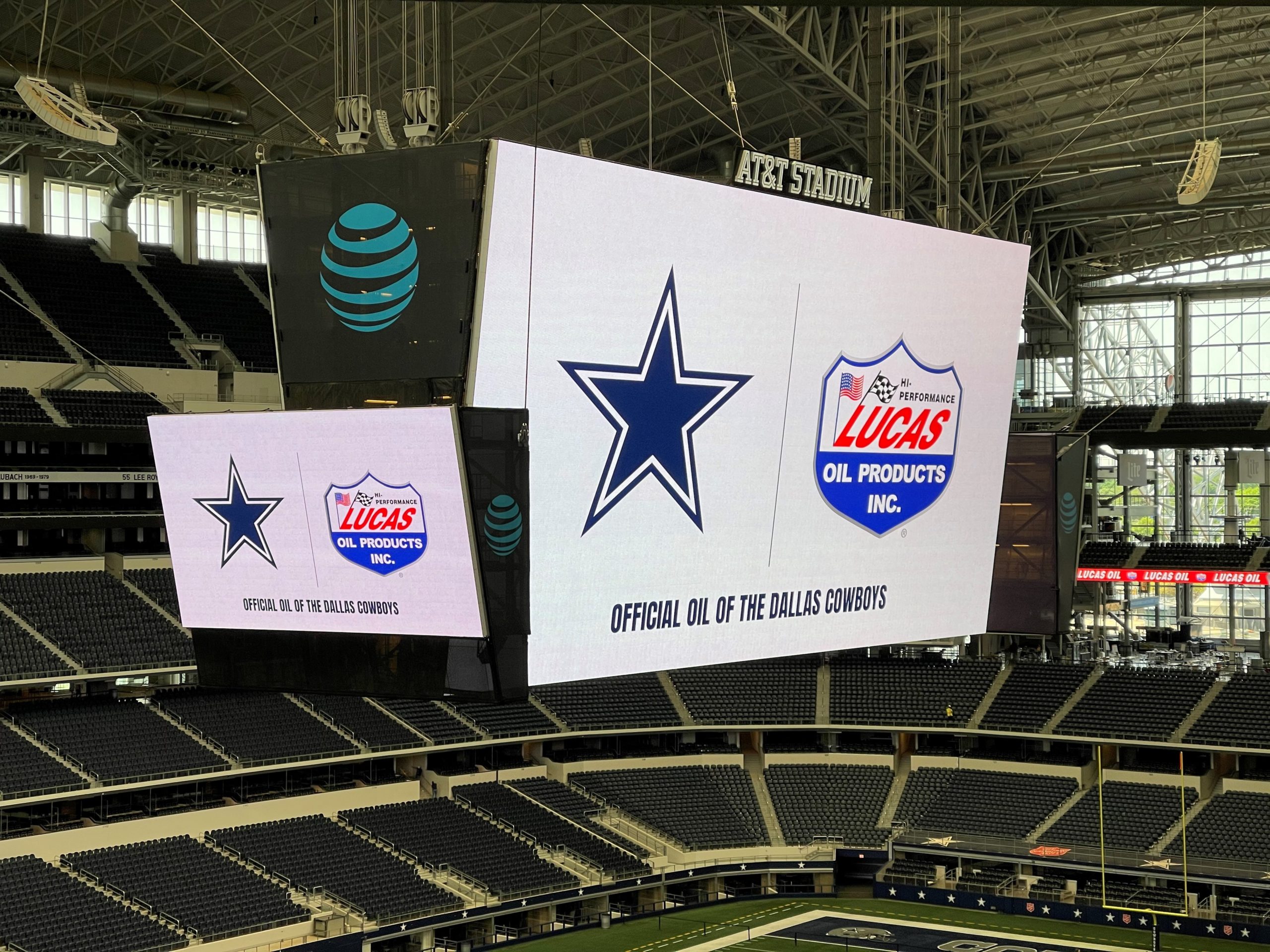 Lucas Oil Named the Official Oil of the Dallas Cowboys