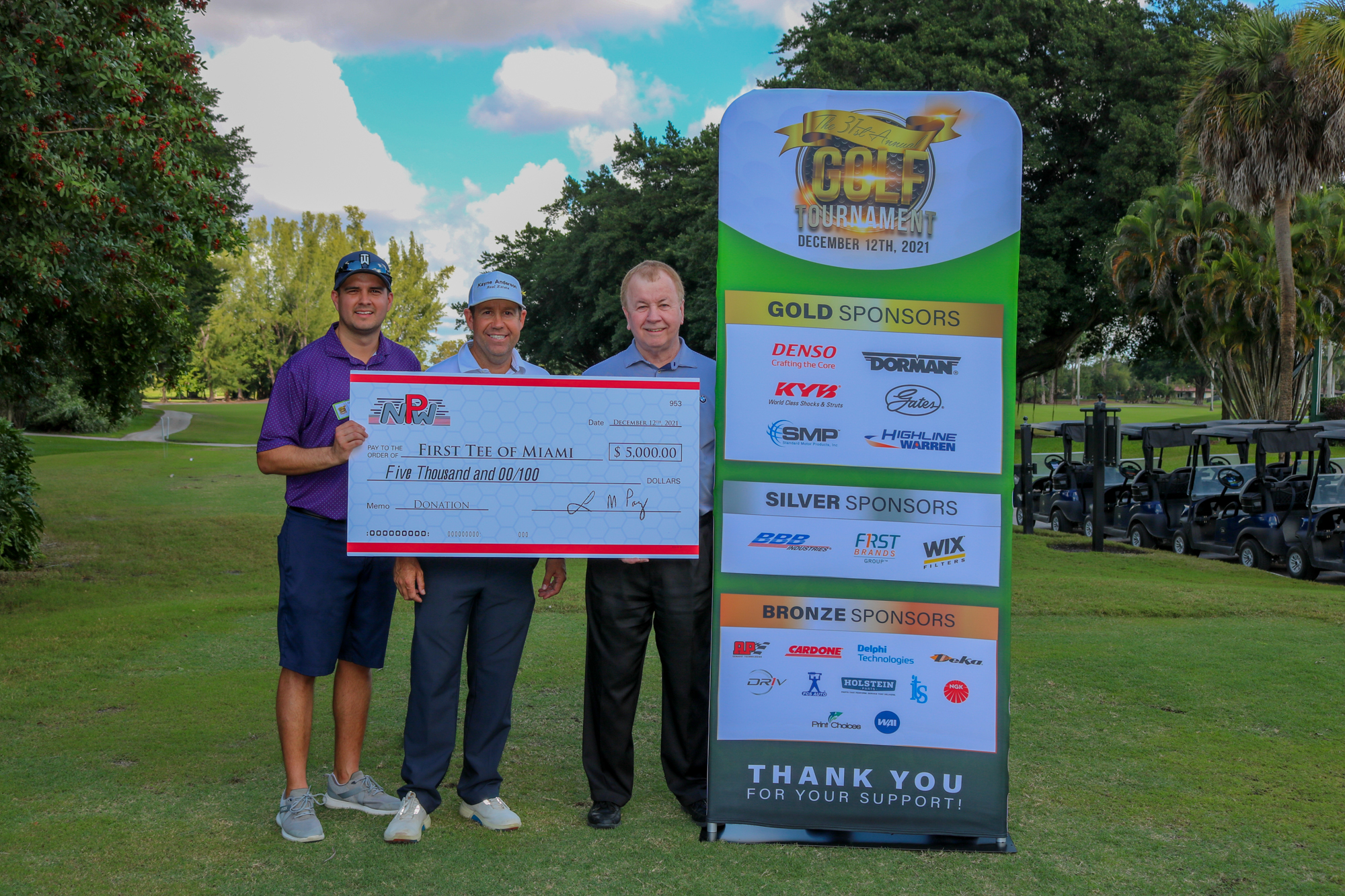 NPW Hosts Annual Charity Golf Event | THE SHOP