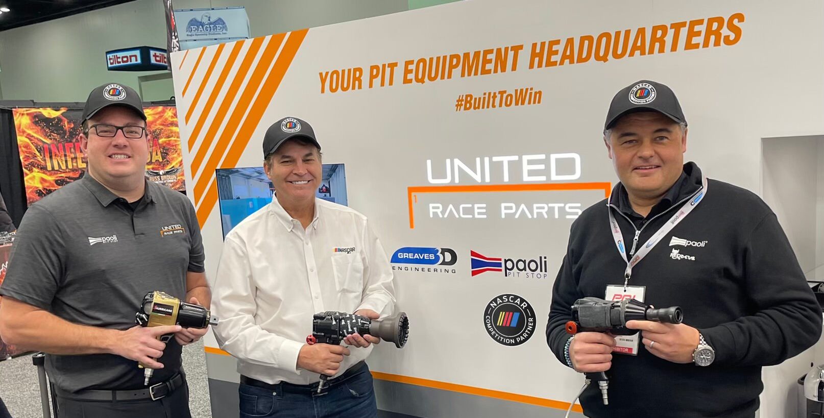 Dino Paoli, United Race Parts Join NASCAR Competition Partner Program | THE SHOP