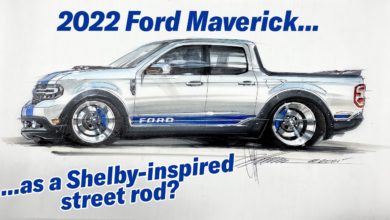 Chip Foose Draws a Car – Shelby-Inspired Ford Maverick | THE SHOP