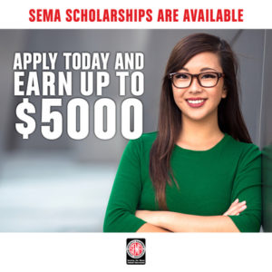 SEMA Now Accepting Scholarship Applications | THE SHOP