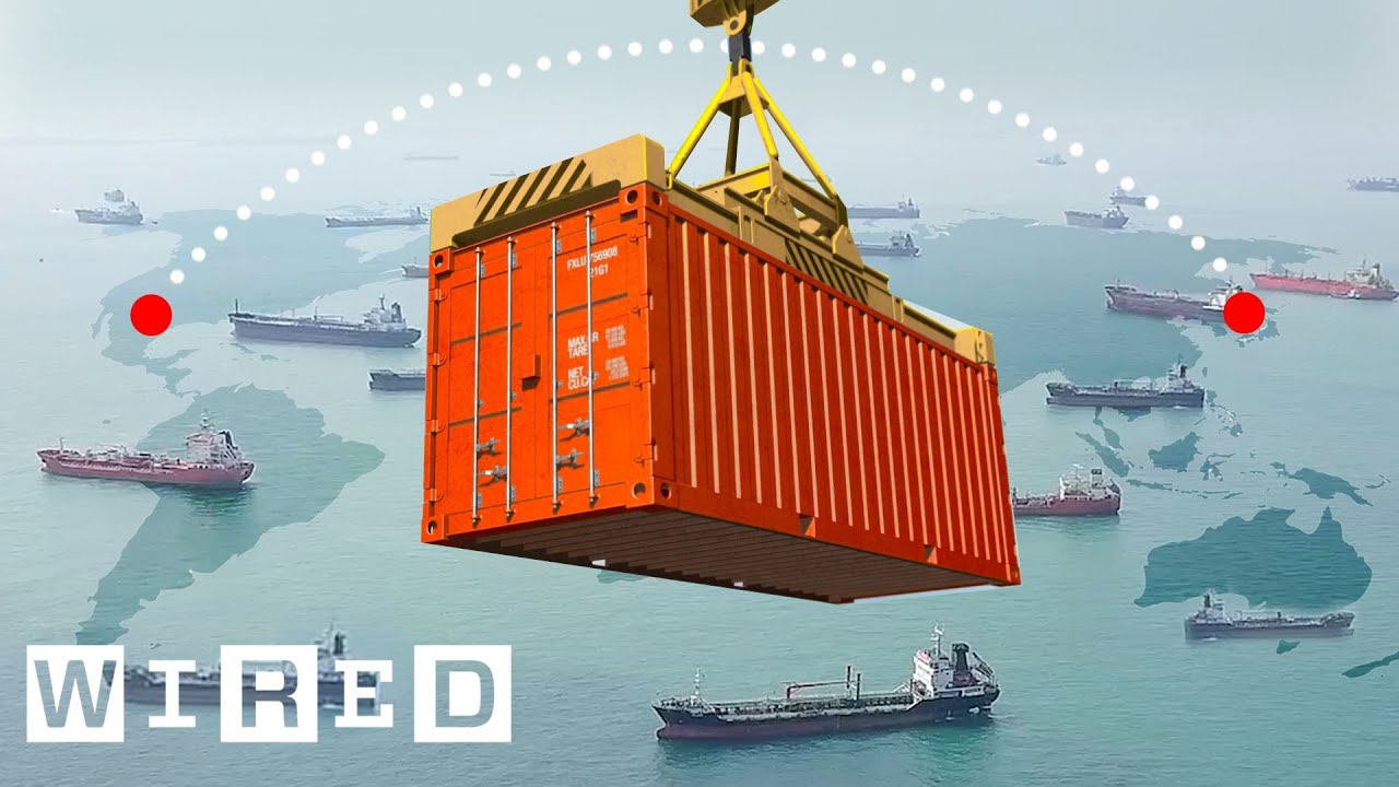Every Stop a Shipping Container Makes from China to Chicago | THE SHOP