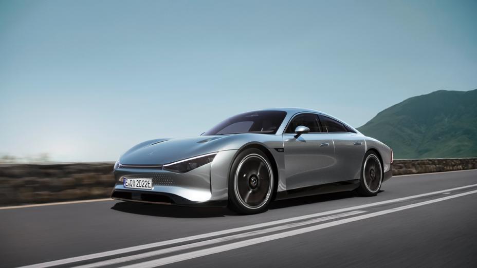 Mercedes-Benz Reveals Electric Concept Car with 620-Mile Range | THE SHOP