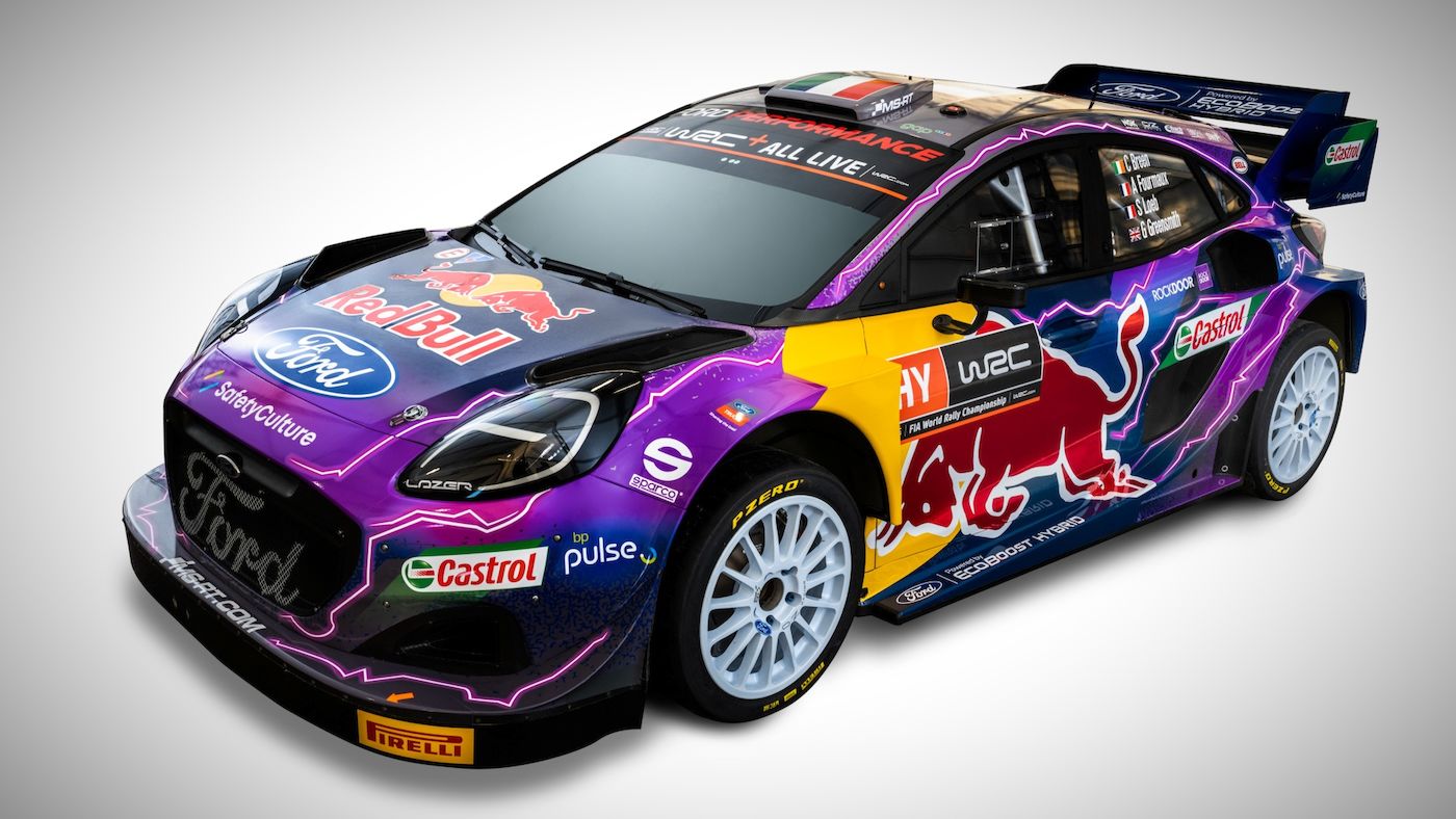 WRC Debuts New Hybrid Rally1 Cars THE SHOP